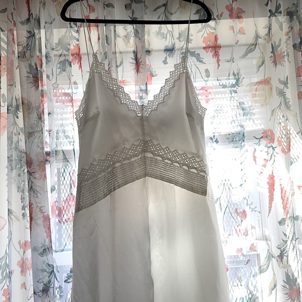 Zara White Midi Dress